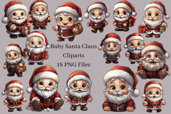 Baby Santa Illustrations: A Crafter’s Review