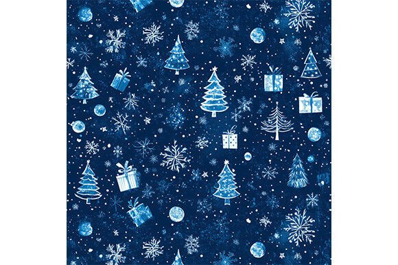 Christmas Texture Pattern Background: Illustrations for Crafters