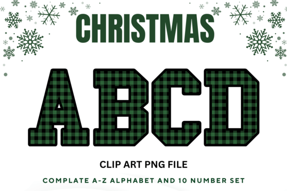 Review: Christmas Alphabet Varsity Sport Letters