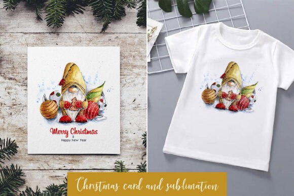 Review: Christmas Card with a Gnome, Watercolor Illustrations