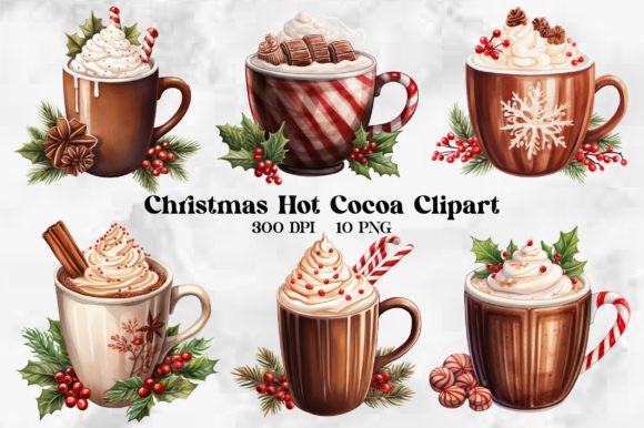 Reviewing Christmas Hot Cocoa Clipart for Embroidery