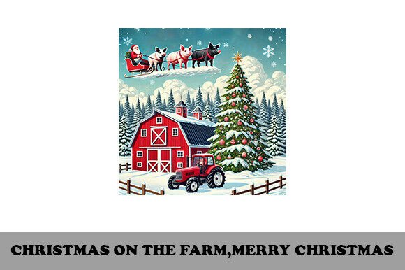Reviewing Christmas on the Farm for Holiday Embroidery